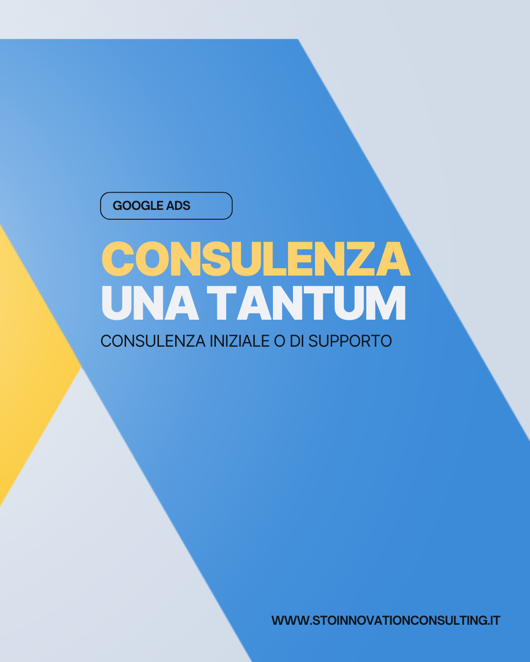 Consulenza Google Ads - Una Tantum